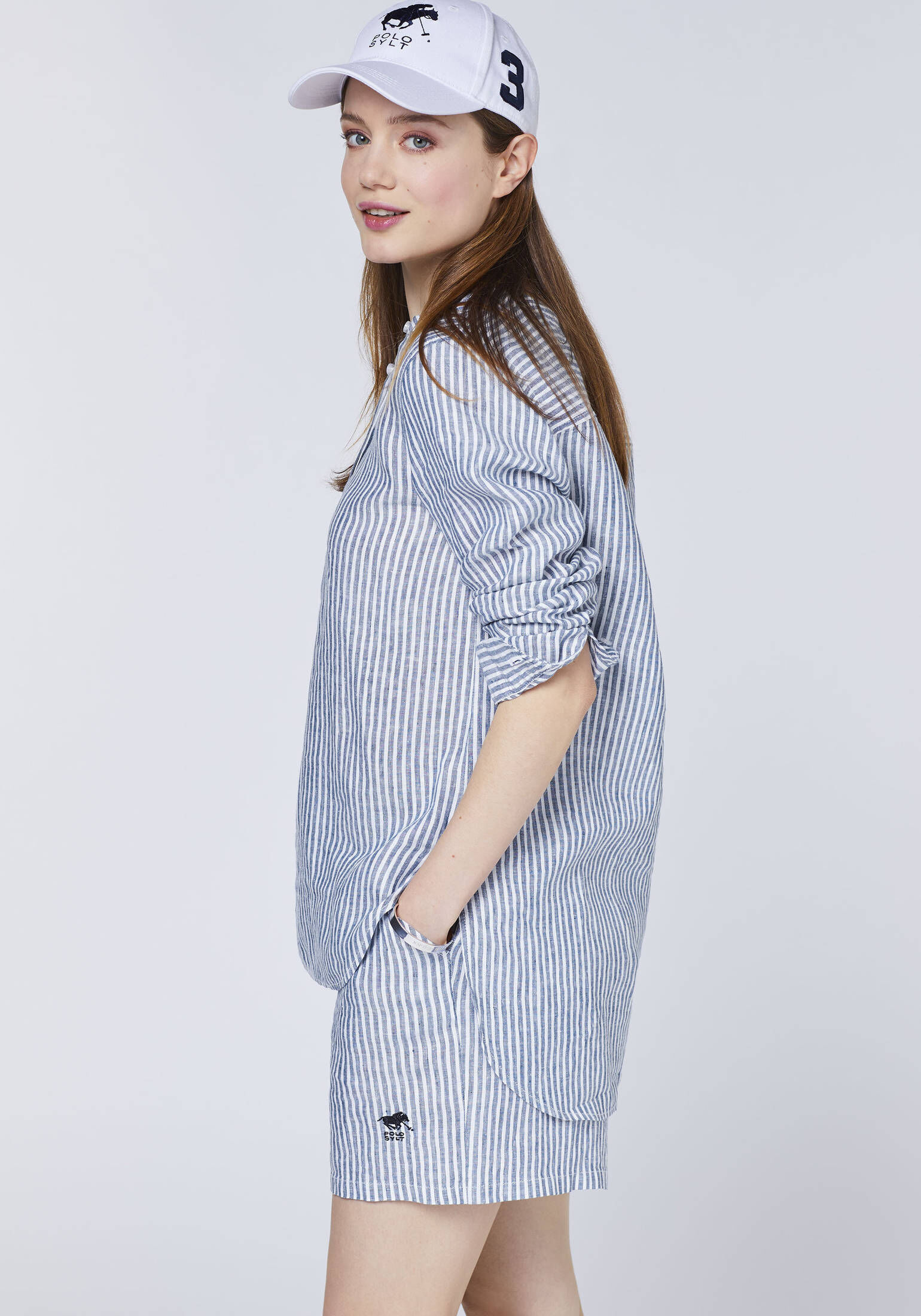 Polo Sylt| Damen Bluse mit Streifenmuster