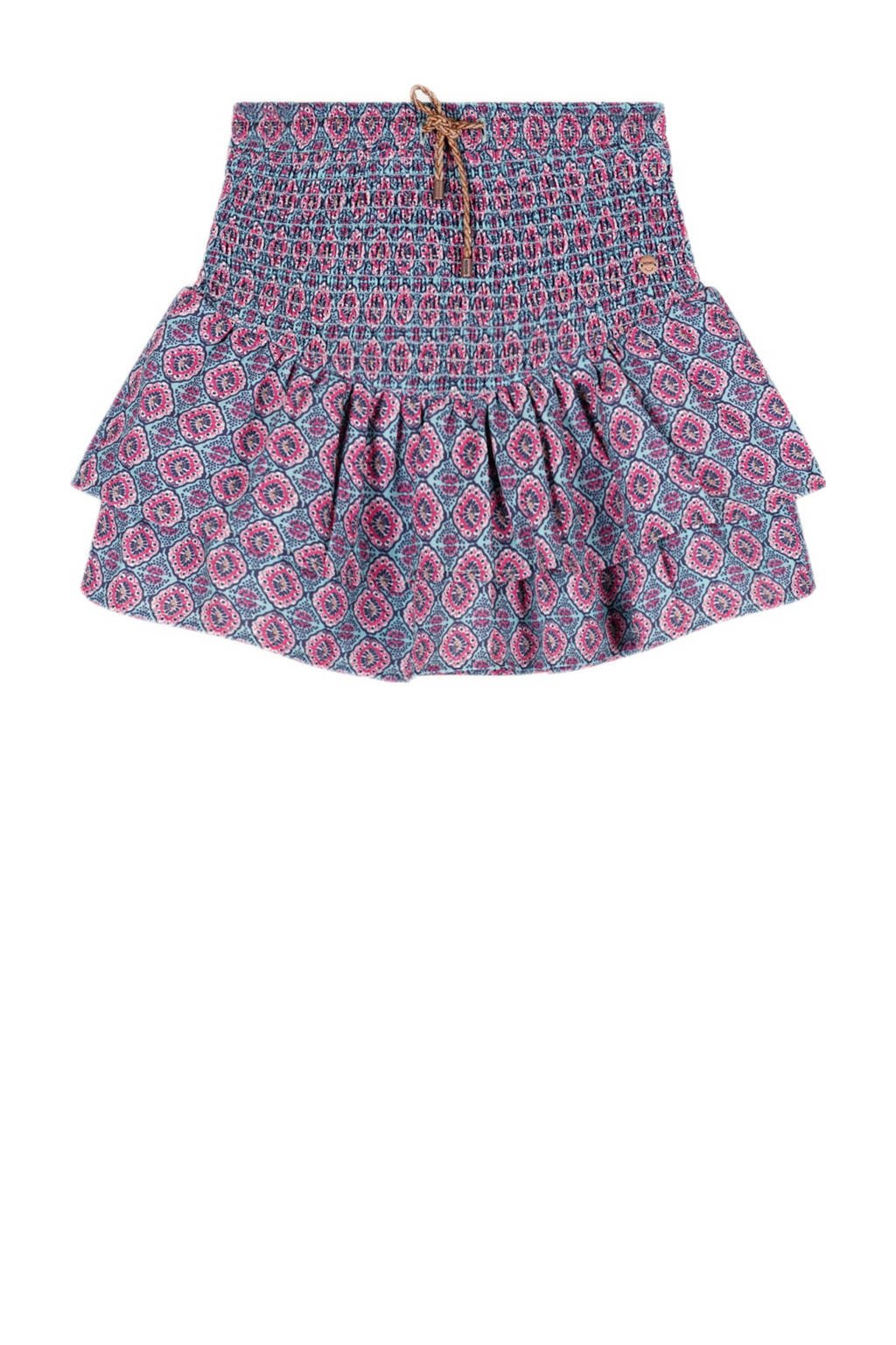 NONO midi rok blauw