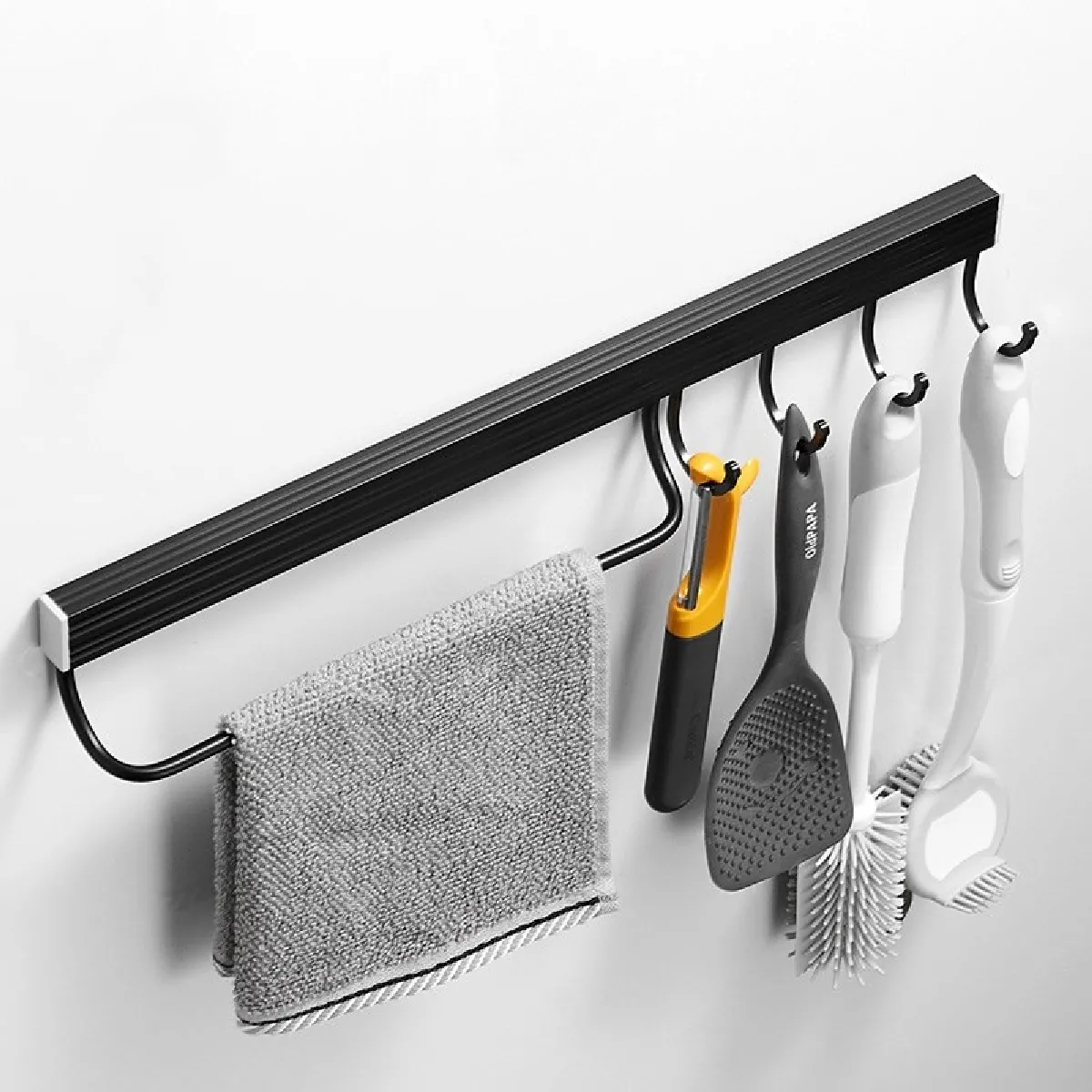 Universal Organiseur de Douche Noir