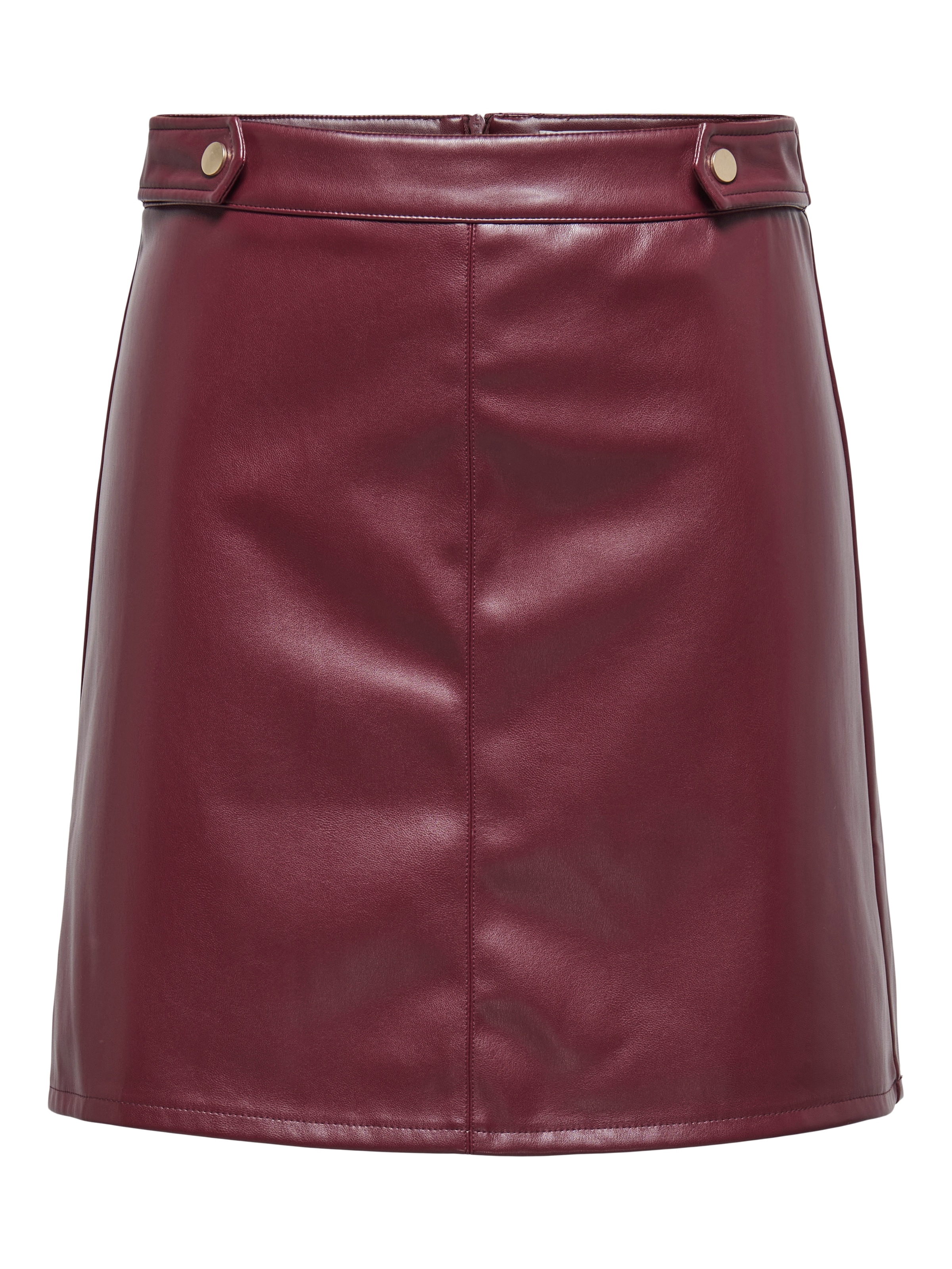 ONLY Lederimitatrock »ONLISABEL HW FAUX LEATHER SKIRT PNT«