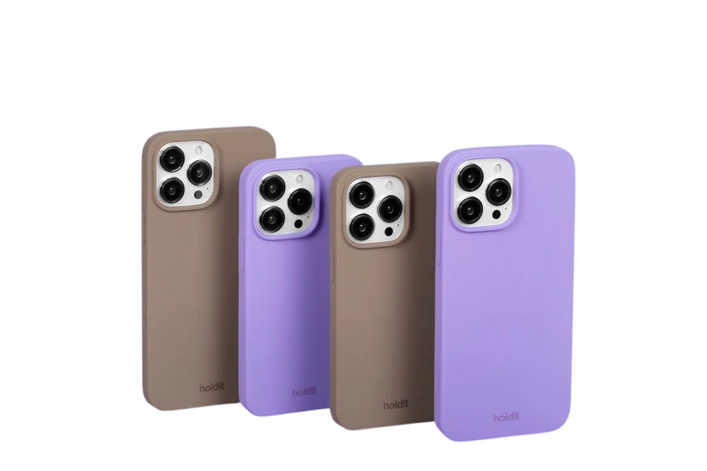 Holdit  iPhone 13 Pro Max Silicone cover - Mocha Brown