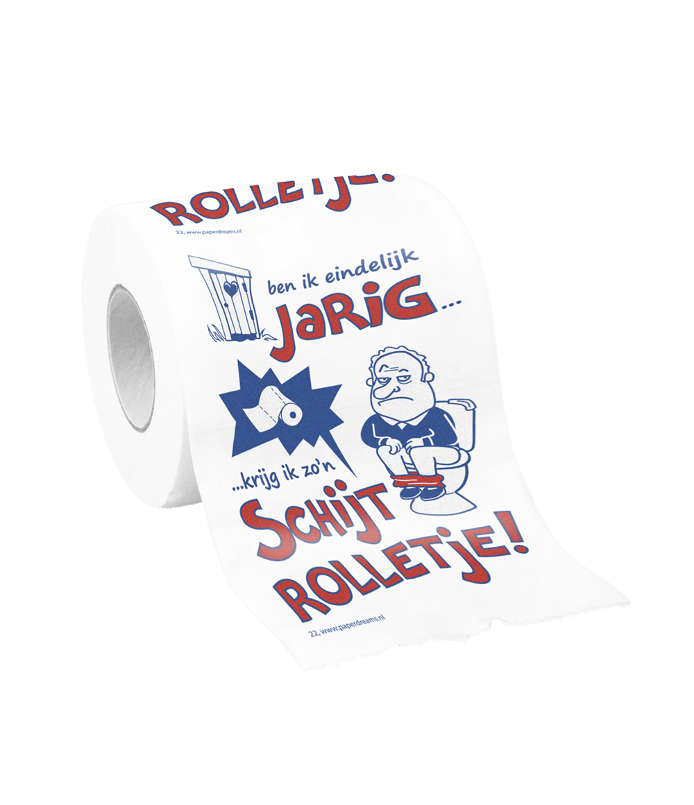 Toiletpapier Schijtrolletje