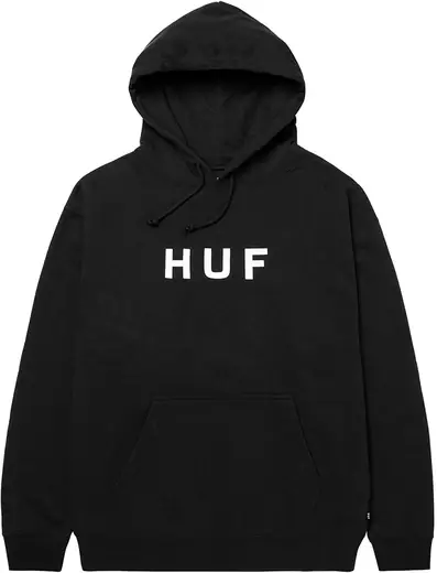 HUF Essentials OG Logo Hættetrøje | SkatePro