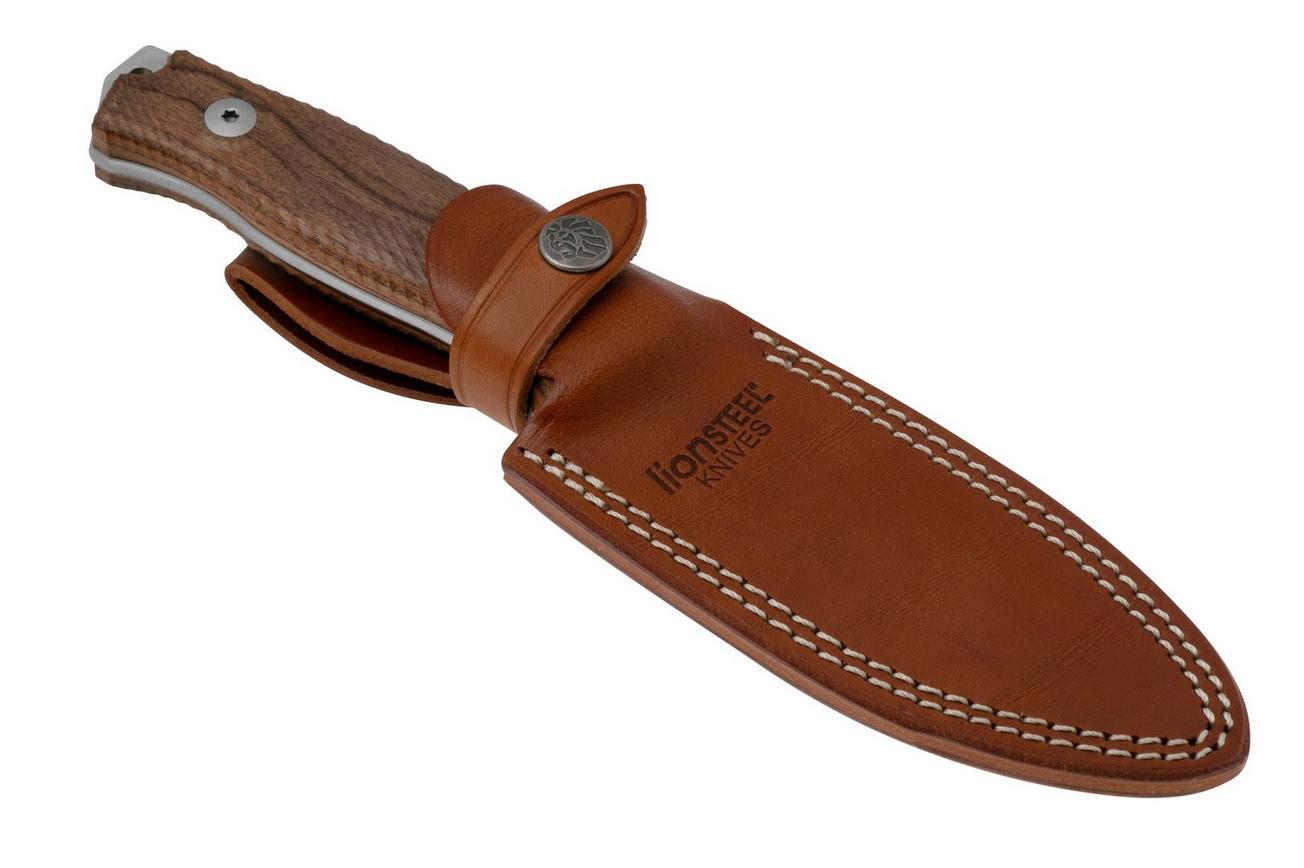 LionSteel M5 - Santos wood Handle - Sleipner Blade