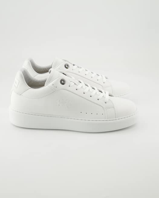 La Martina LFM251.001.3000 Sneaker in Weiß