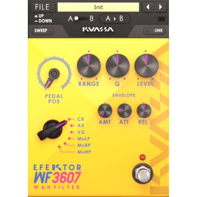 Kuassa Efektor WF3607 Wah Filter (download)