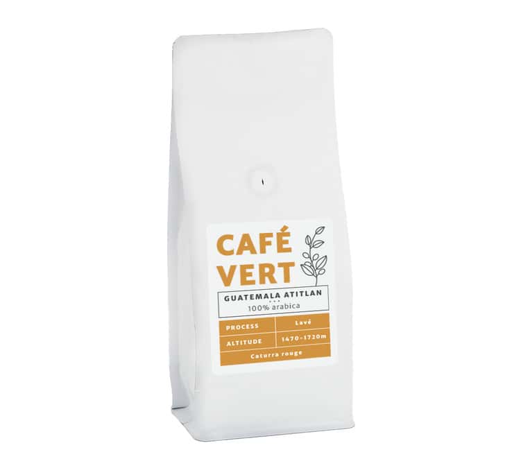 500g - Café vert Guatemala région Atitlan lavé