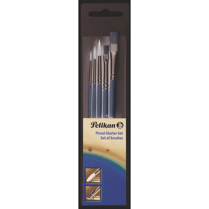Pelikan Pinsel Starter-Set, 5 Stück