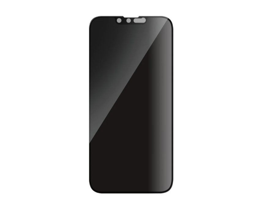 iPhone 16e / 14 / 13 / 13 Pro Antibakterielle Ultra Wide Fit Privacy Panzer Glas Displayschutz (PGRPUWFG29845)
