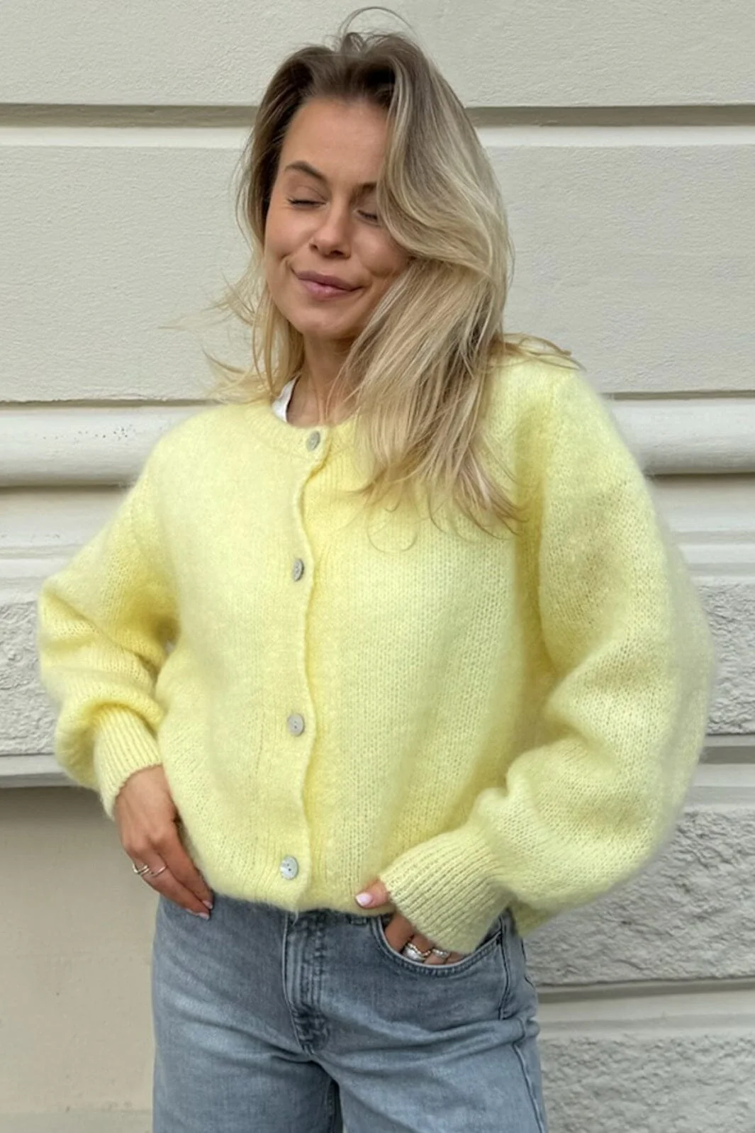 BYIC Idaic Cardigan yellow yellow