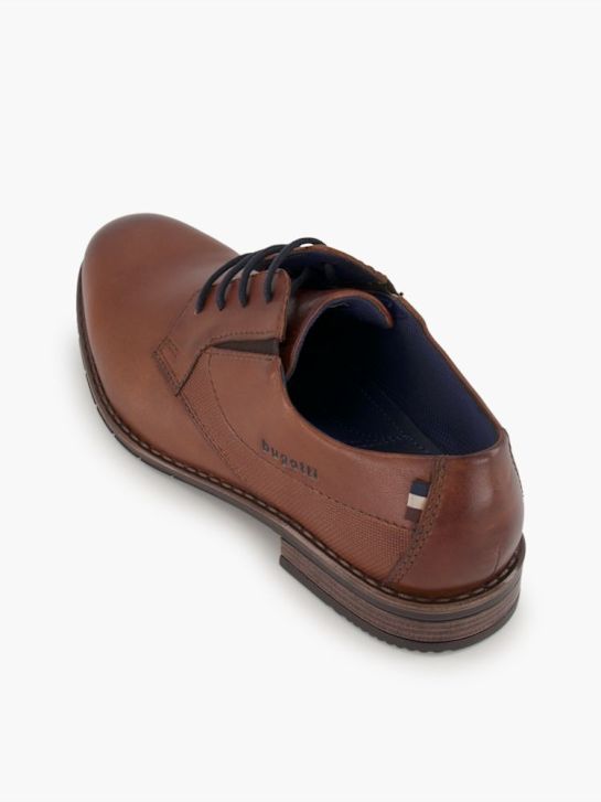 bugatti Businessschuh Cognac