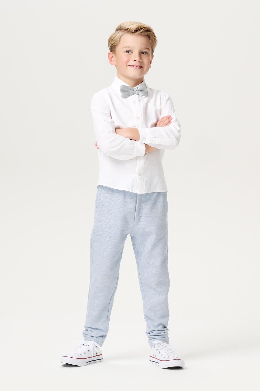 Noppies Kids Overhemd Milan - Blanc de Blanc