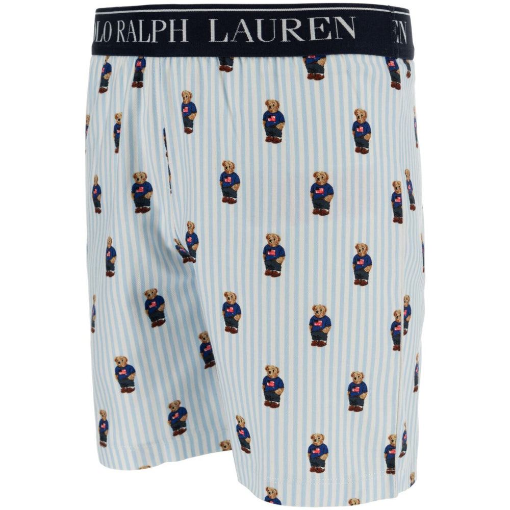 Køb Polo Ralph Lauren White / Elite Blue Ss Bjørn Tee Og Kort Sæt
