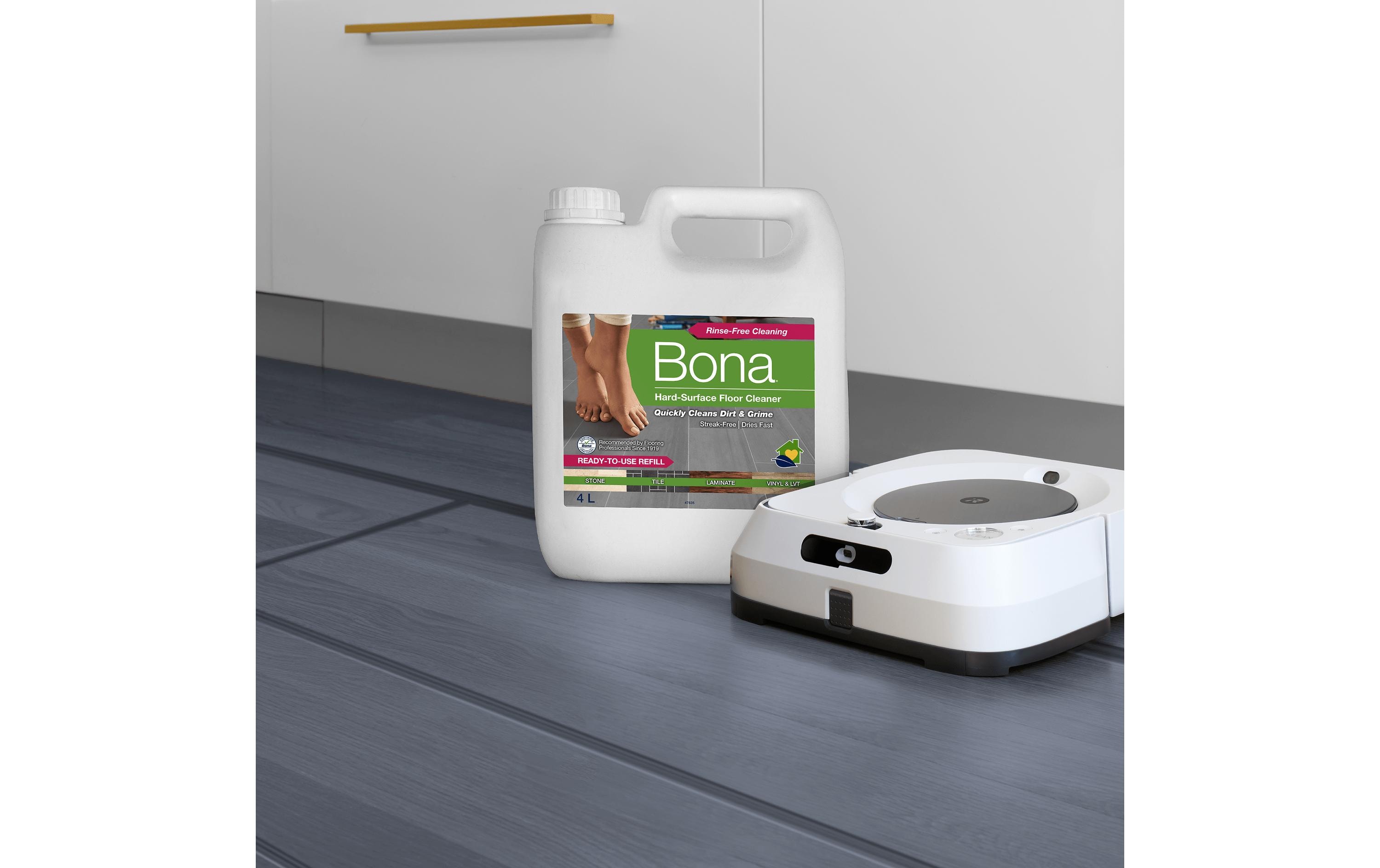 Bodenreiniger für Hartböden, 2.5 lReiniger-Nachfüllkanister für iRobot-Sauger