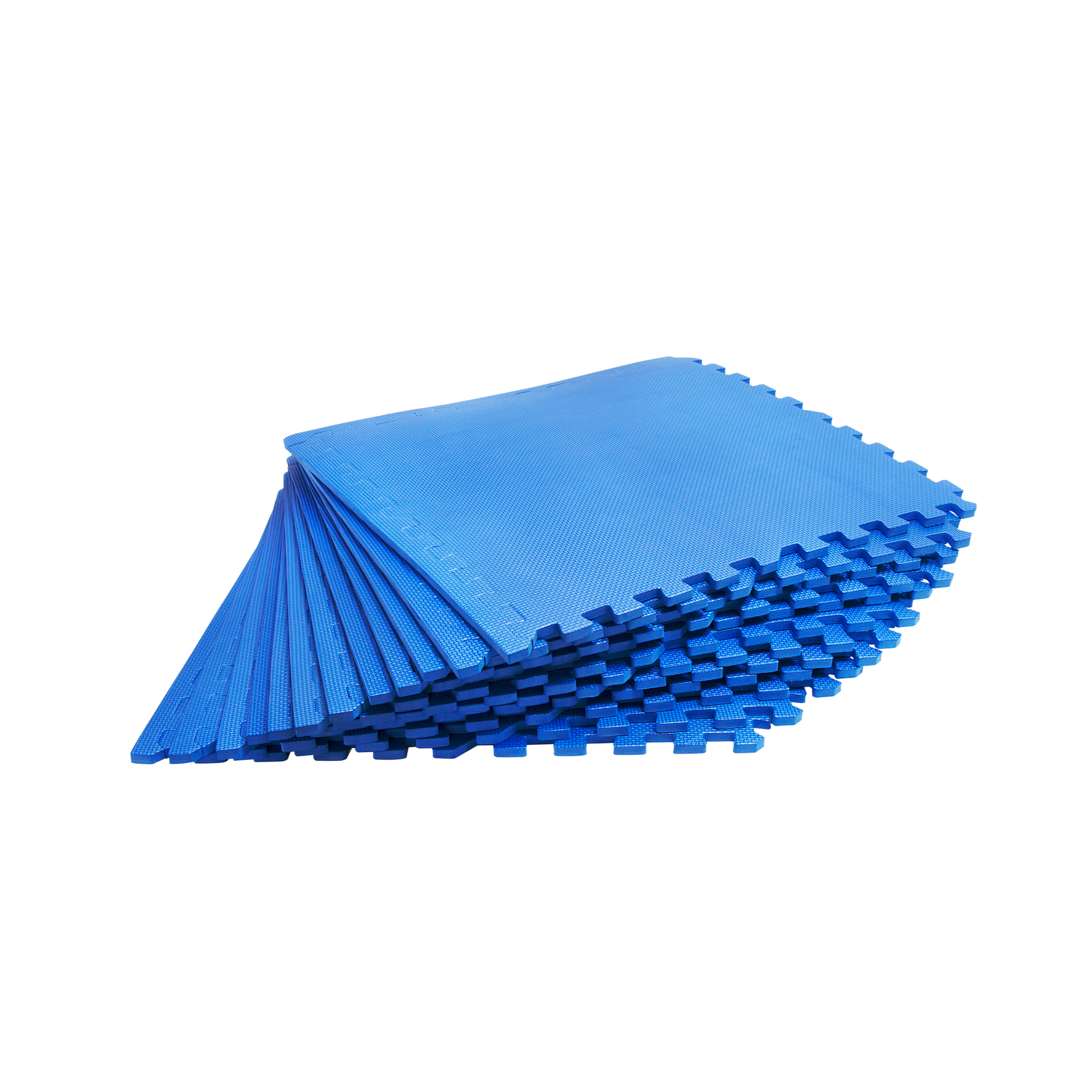 Bodenschutzmatte 12er Set blau