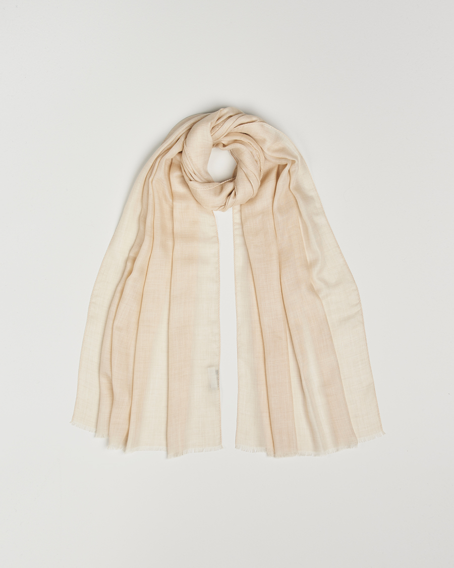 Piacenza Cashmere Chic Cashmere Scarf Cream