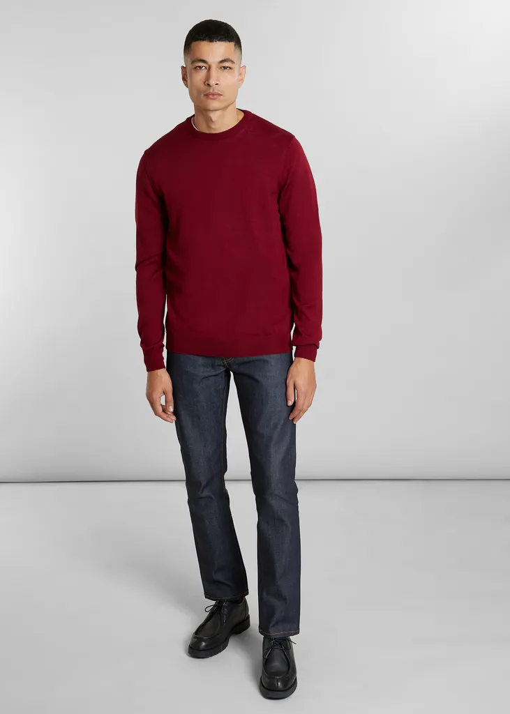 Pull col rond en laine mérinos L'Exception Paris