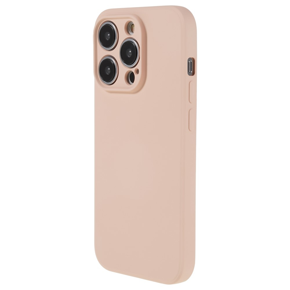 iPhone 14 Pro Max Gummi Case Hülle mit Kameraschutz - Rosa (Matt)