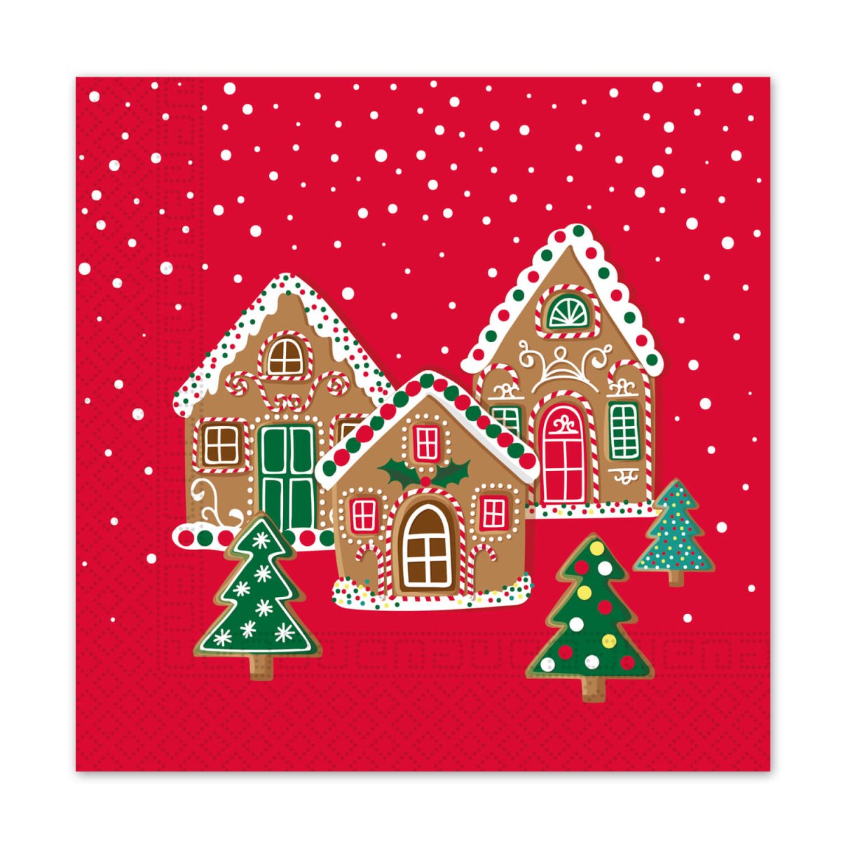 Kerst Servetten Gingerhouse 33cm 20st