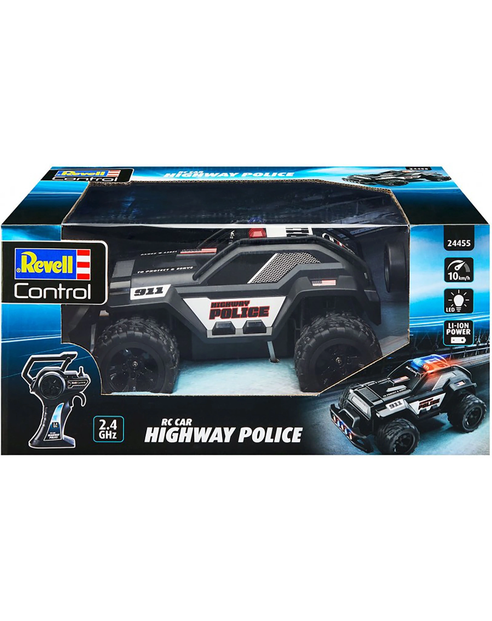 RC Car Highway Police, Revell Control Ferngesteuertes Polizeiauto