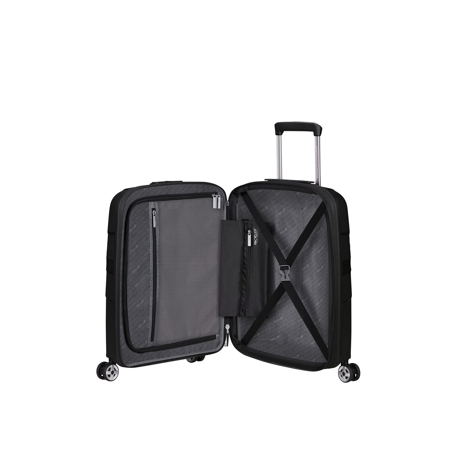 American Tourister Starvibe Spinner 55 EXP black
