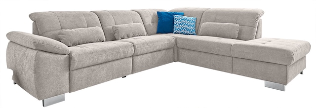 YoungLife Ecksofa TRAPANI R ecru