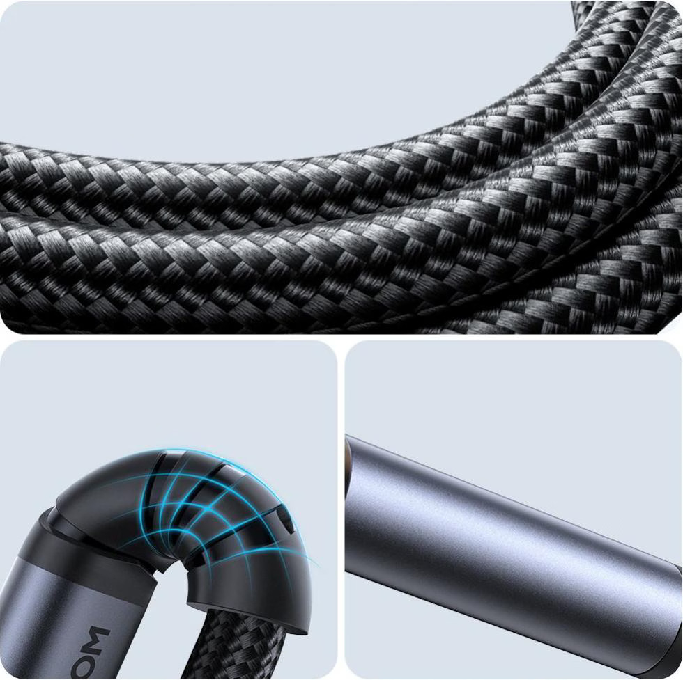 (1.2m) Lightning auf 3.5mm Audio- / Kopfhöreranschluss AUX Klinkenstecker - Grau
