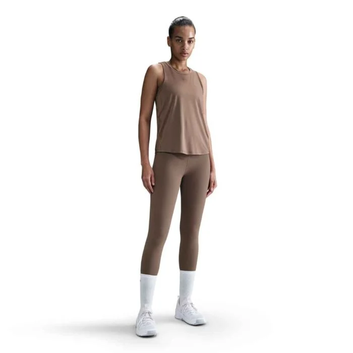 Nike Dame T-shirts Dri-FIT One Classic Tank Top Brun