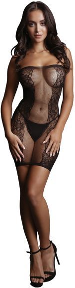 Strapless Mini Dress - Black - O/S