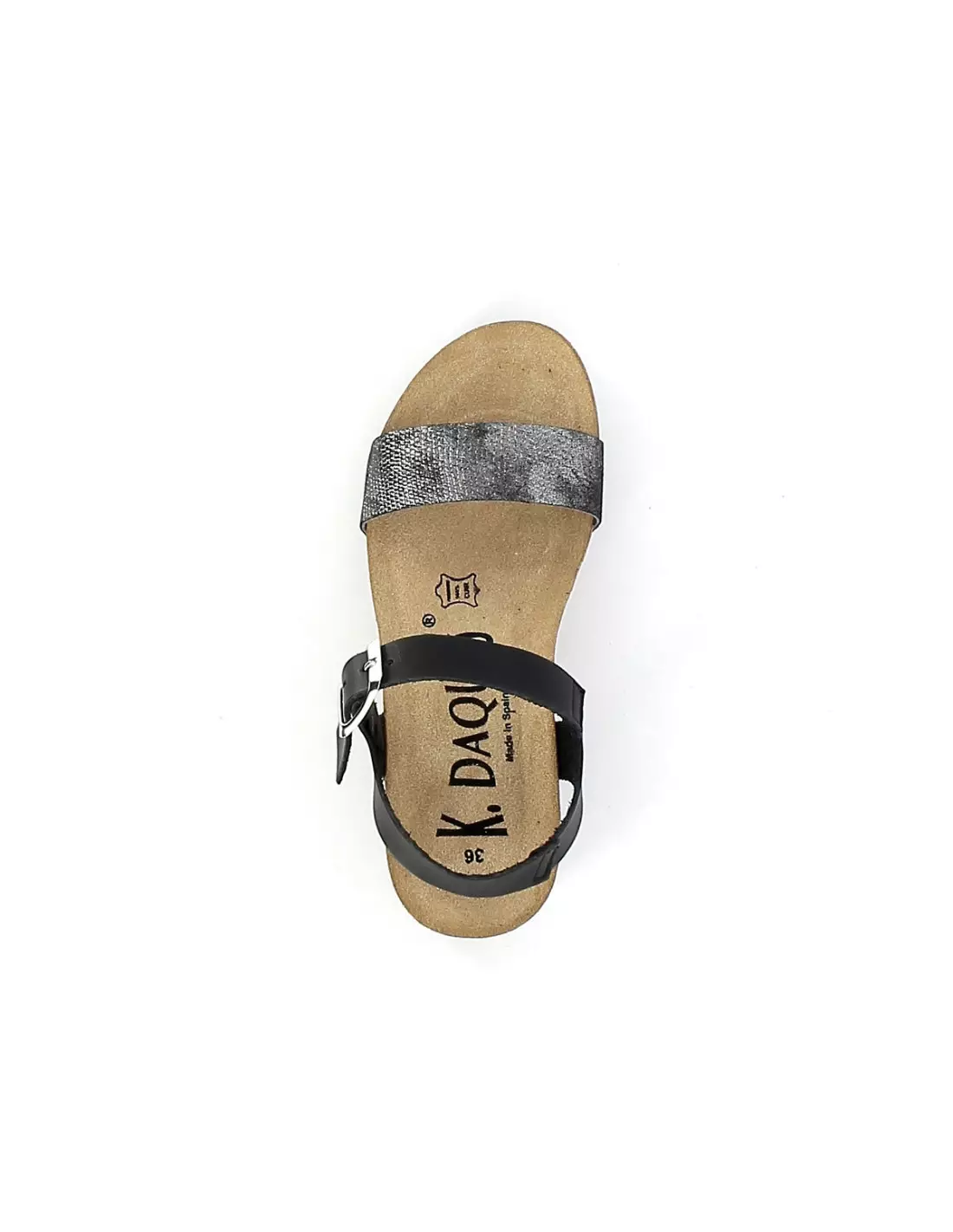 K DAQUES CAMELIS - Sandales & nu-pieds Noir