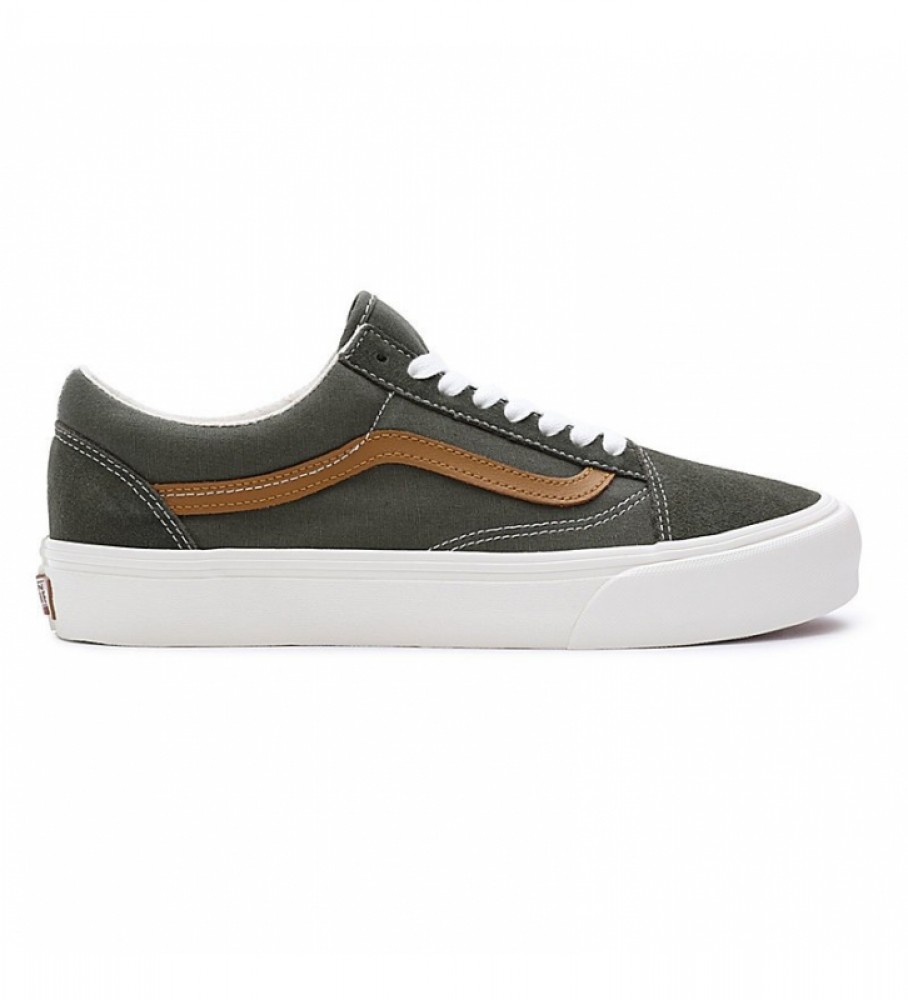 Tênis Vans Old Skool VR3 de couro cinza
