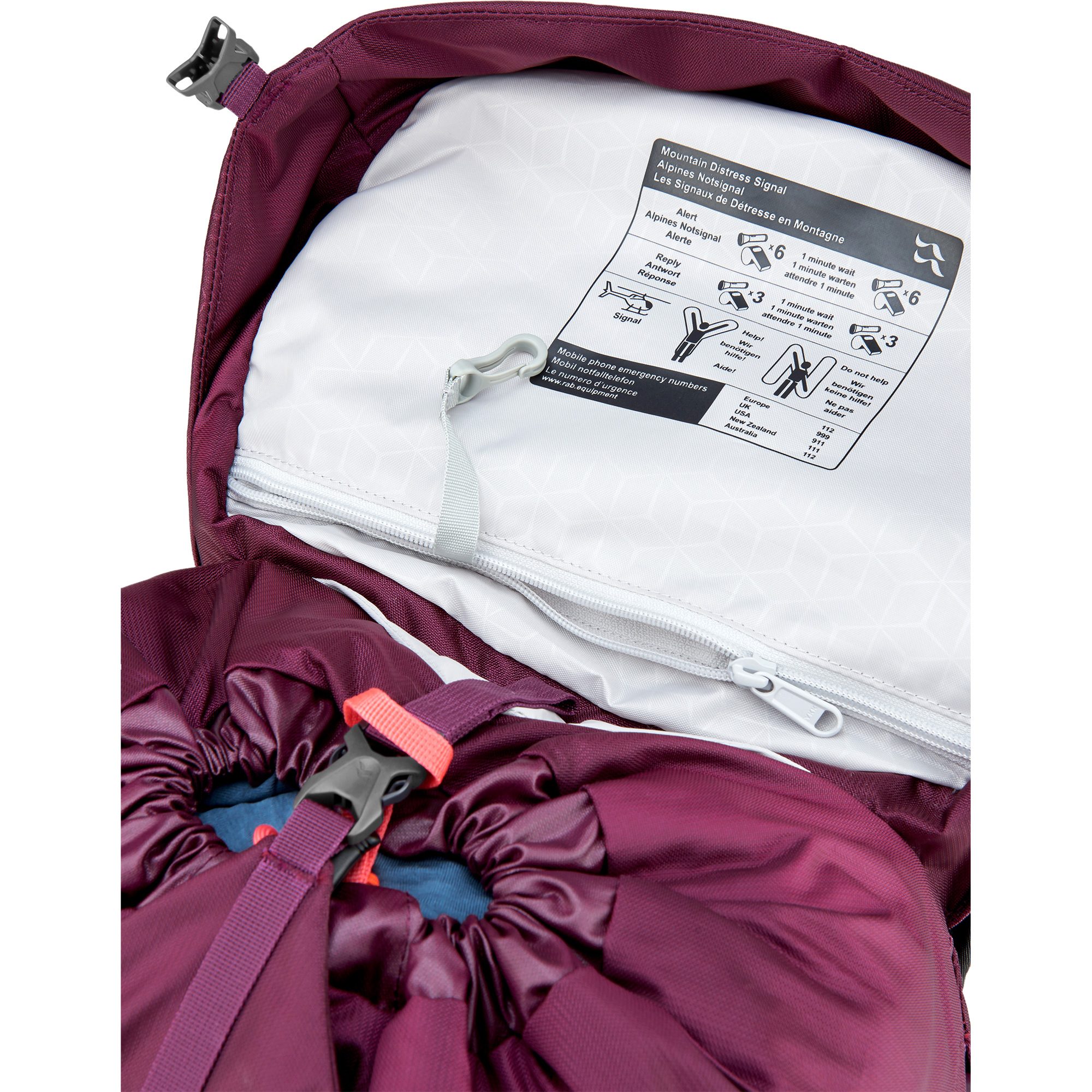 RAB Exion 35 ND Trekkingrucksack Damen mulberry