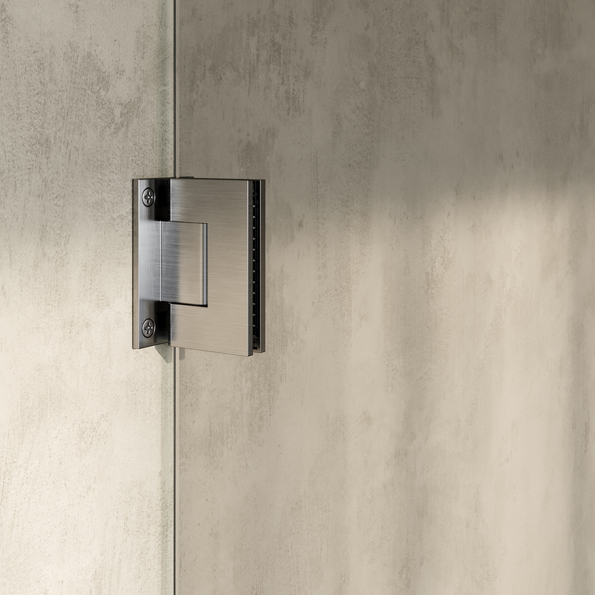 Brauer Void profielloze pendeldeuren 60cm RVS geborsteld PVD