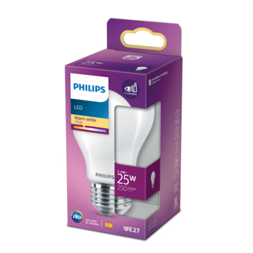 Philips LED peer E27 25W mat niet dimbaar