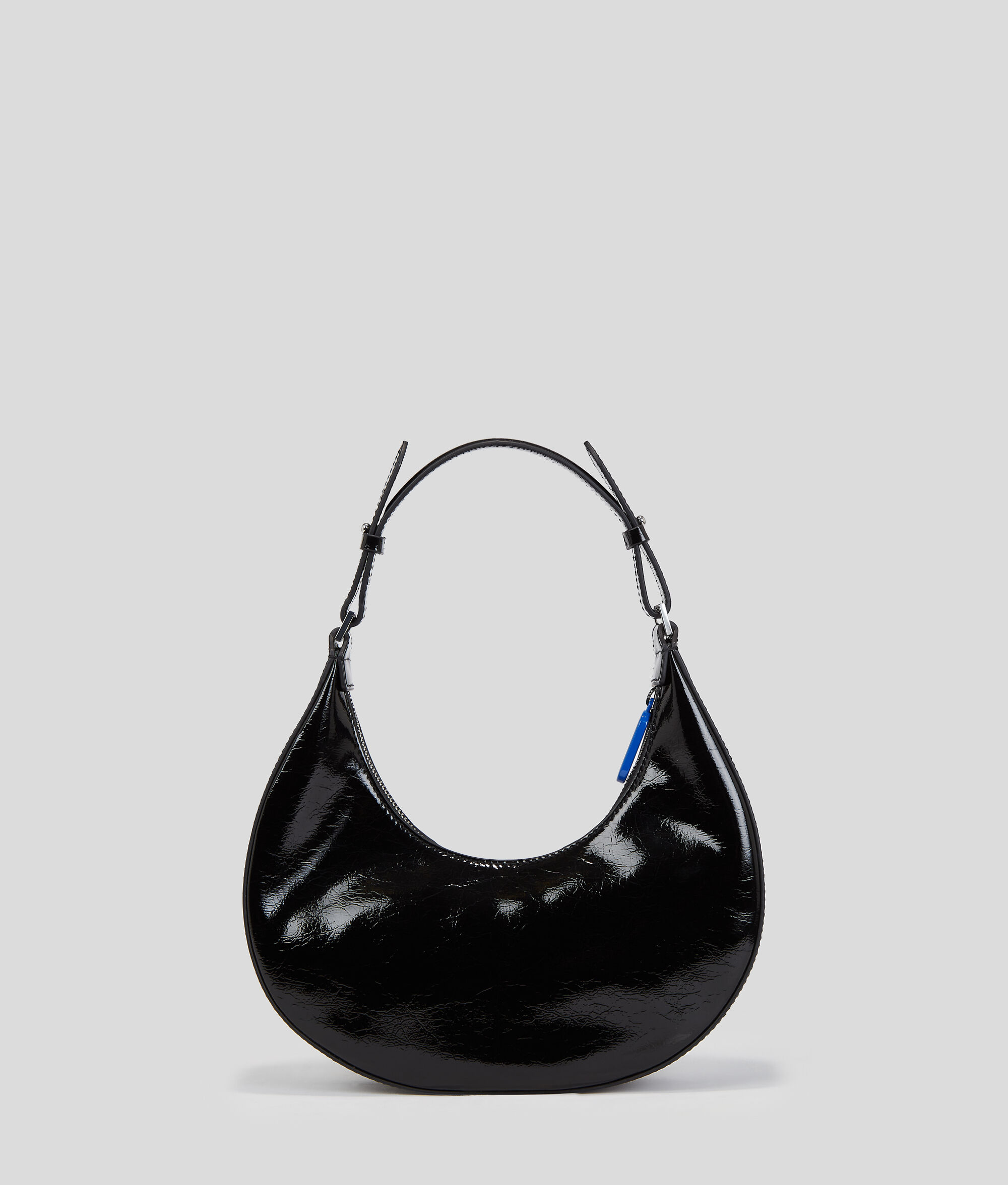 PETIT SAC DEMI-LUNE BRILLANT PORTÉ ÉPAULE KLJ