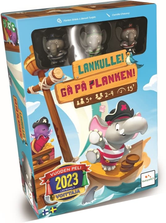 Gå over planken! - barnas spill