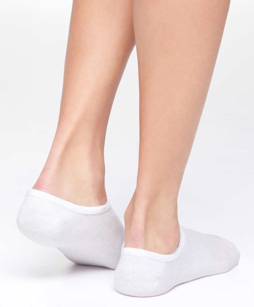 3 pares de meias esportivas de algodão Footies