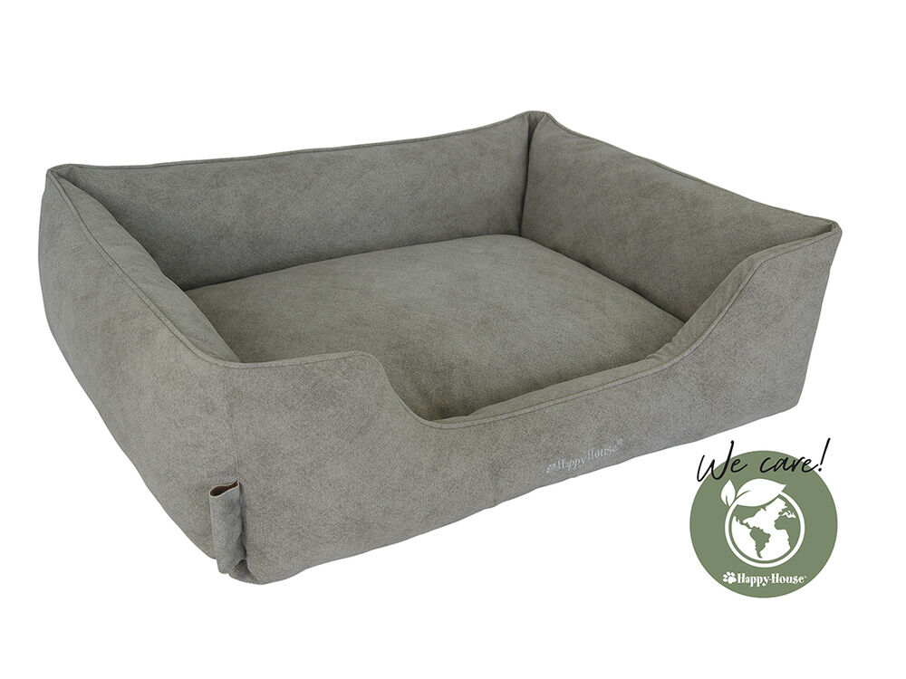 Happy-House Soft Melange Orthopedisch - Hondenmand - Beige/Grijs - 20x45x55 cm - Klein