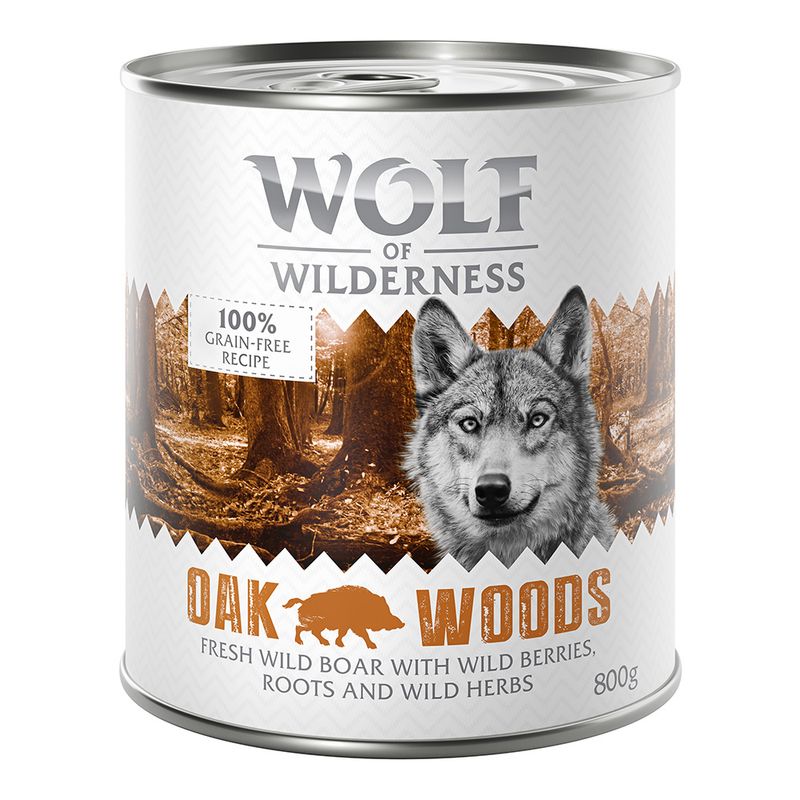 Lot Wolf of Wilderness Adulte - Single Protein 24 x 800 g