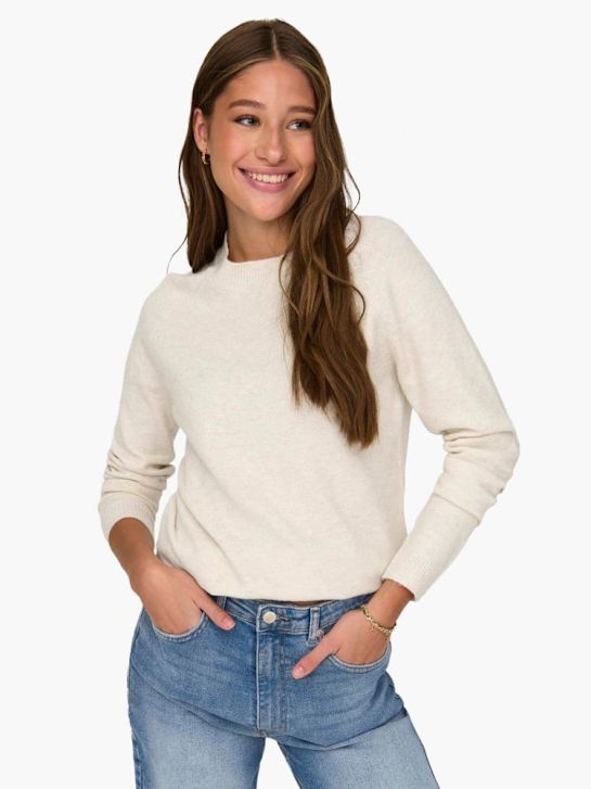 ONLY Strickpullover beige