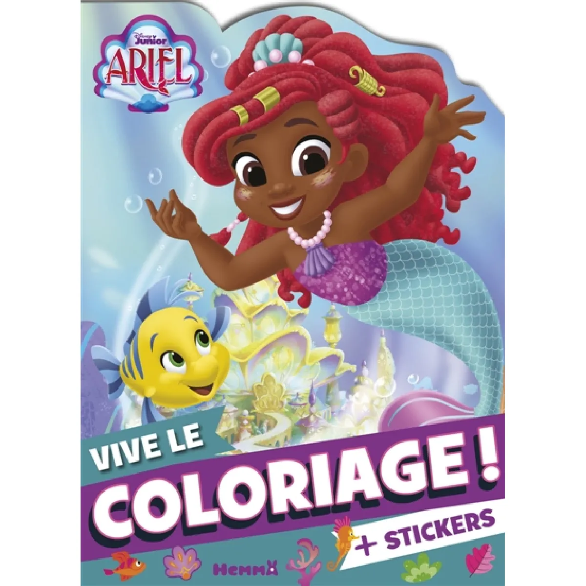 Disney Junior Ariel : Vive le coloriage !