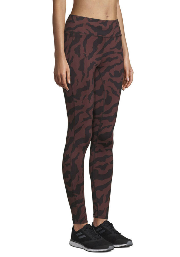 Casall Iconic Printed 7/8 tights Rød