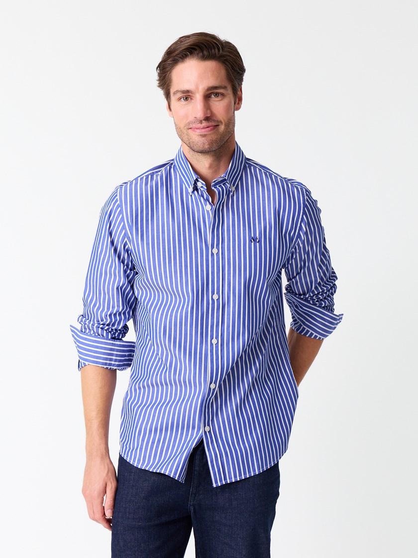 Vincent skjorte - Regular fit Mazarine Blue