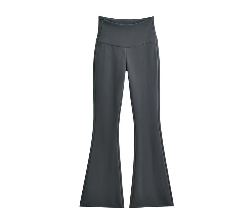 Hollahop - Hoge taille wijd uitlopende joggingbroek