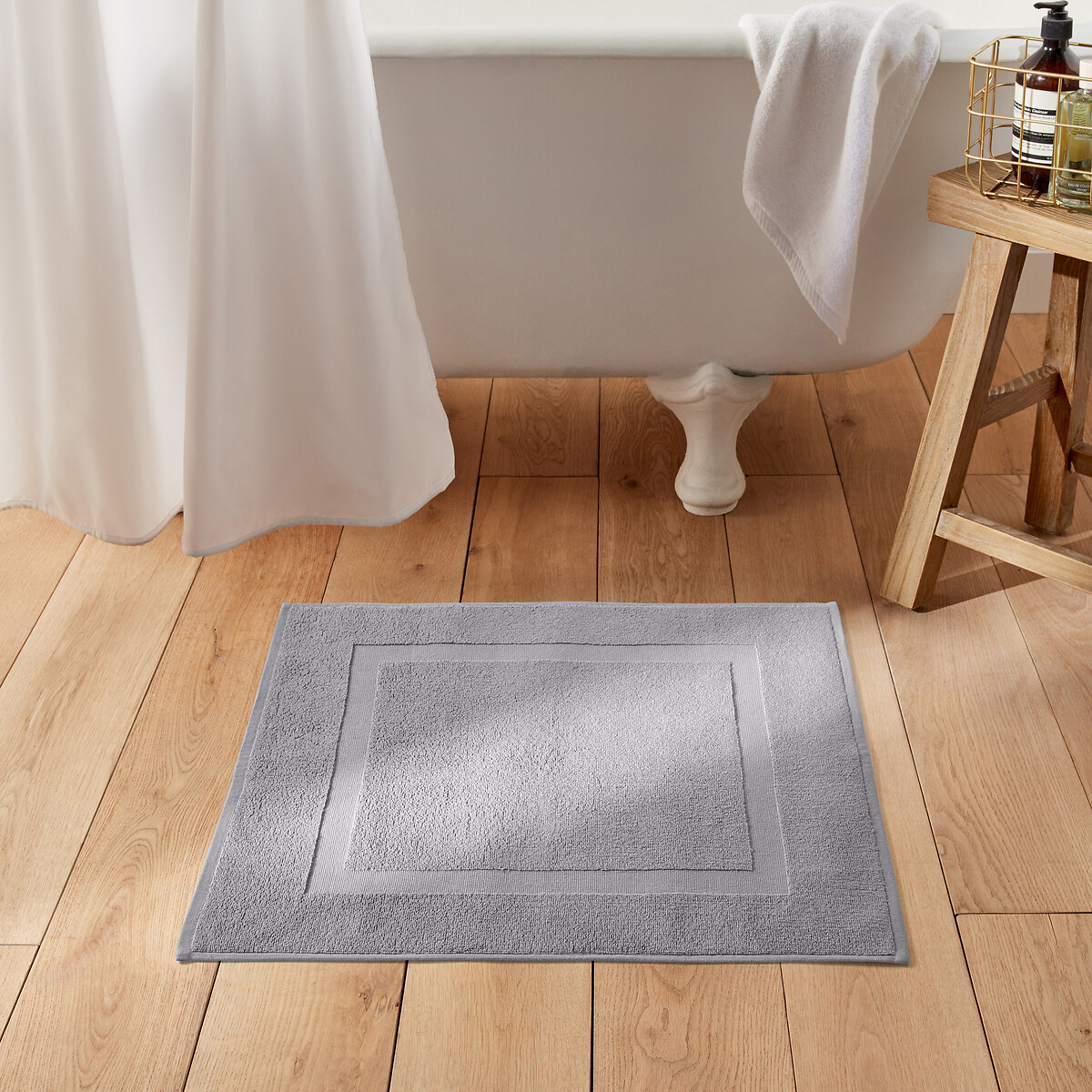 LA REDOUTE INTERIEURS<br>Tapete de banho turco liso 700 g/m², Scenario