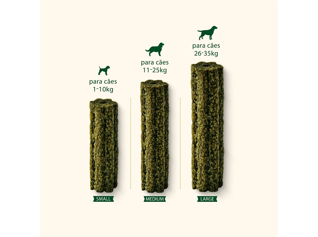 SNACKS DENTAL PARA CÃO LILY'S KITCHEN WOOFBRUSH PEQUENO 154G