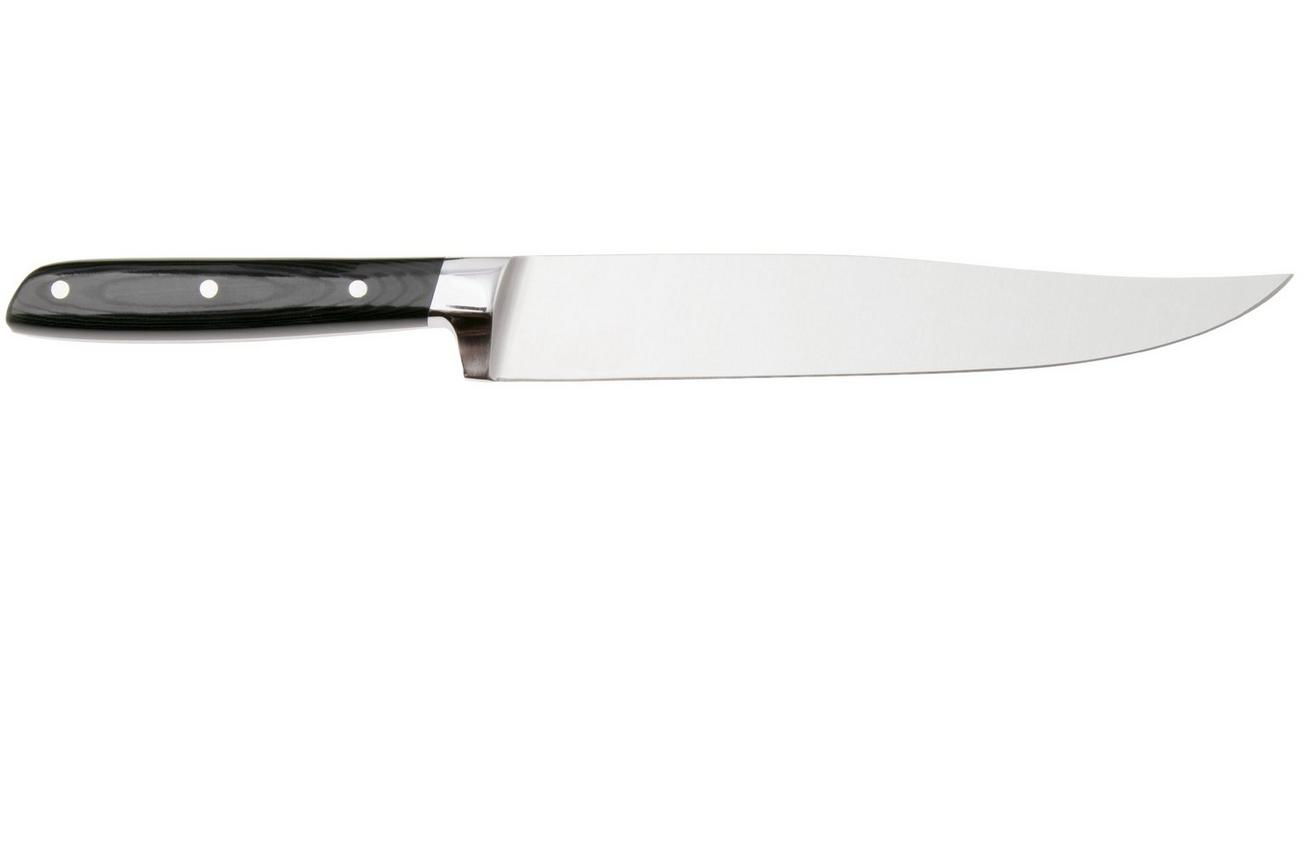 32 Dumas Signature 936789 Micarta, Yatagan vleesmes, 20 cm