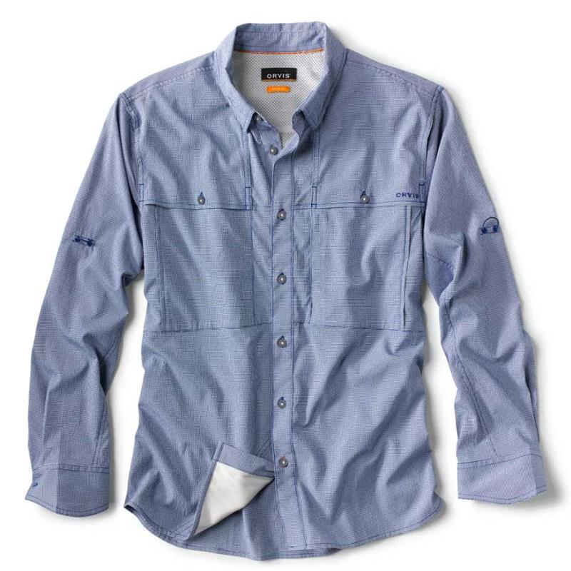 Chemise Manches Longues Orvis Ventilated Open Air Caster Ls - Bleu