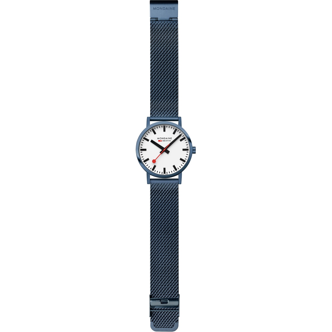 Mondaine Classic Blau 40mm