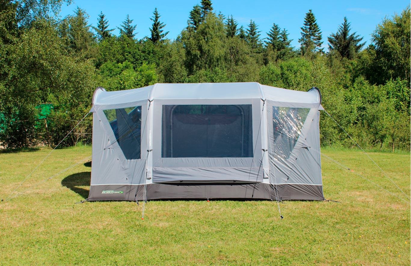 Outdoor Revolution Cayman Combo Air aufblasbares Vorzelt Mid 210 bis 255 cm